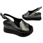 Sandały damskie Artiker 54C0402 dark silver-3