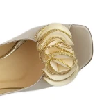 Sandały damskie Boccato 1519 J25/W108B/10 ecri-4