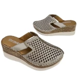 Klapki damskie Artiker 56C0937 popielate-3