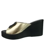 Klapki damskie Boccato 014.Y4123 01-31 czarno-złoty-5