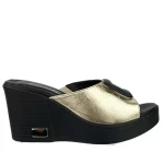 Klapki damskie Boccato 014.Y4123 01-31 czarno-złoty-1