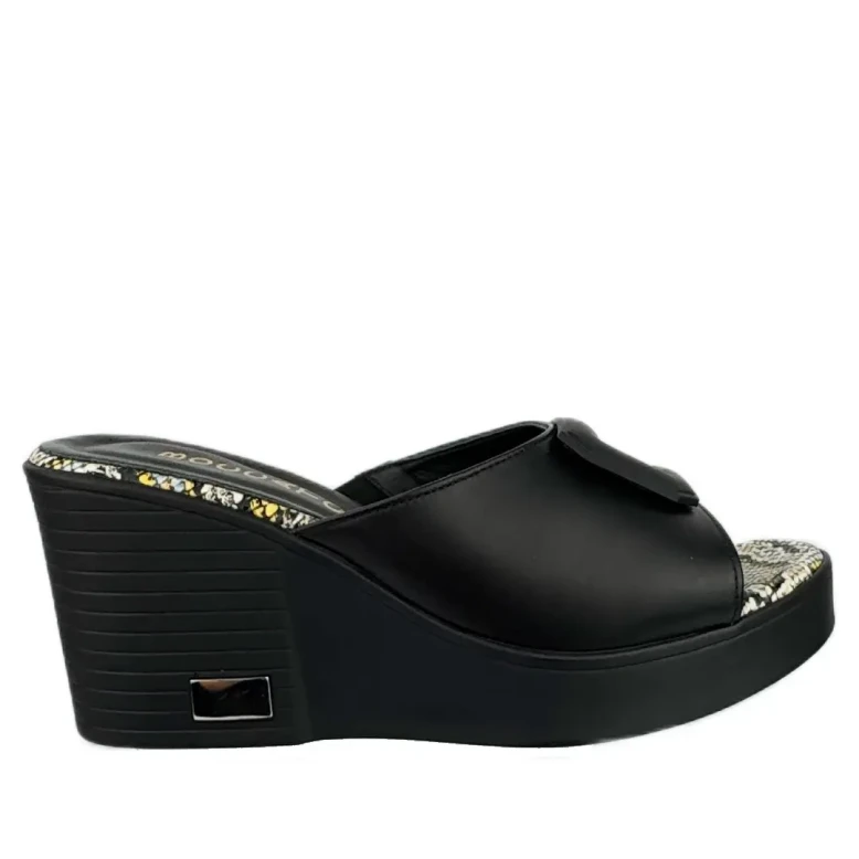 Klapki damskie Boccato 014.Y4123 124-01 DRG74SYH czarny-1