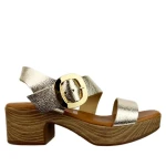 Sandały damskie OH! My Sandals 5629 duna champan-1