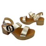 Sandały damskie OH! My Sandals 5629 duna champan-3