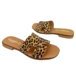 Klapki damskie Verano 3053 leopard-3