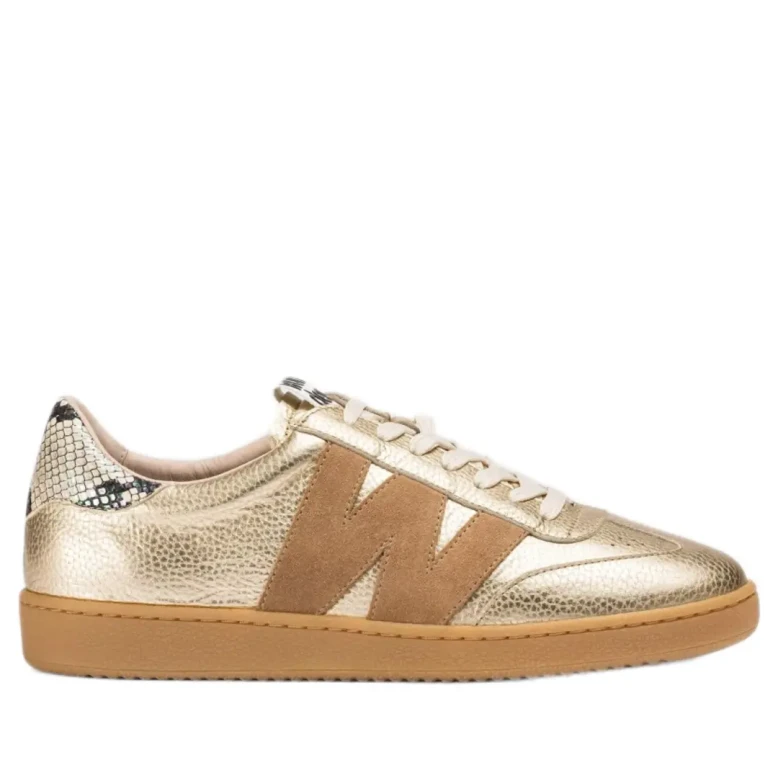 Sneakersy damskie Wonders AP-2001 combinacion platino-1