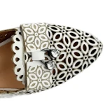 Baleriny damskie Boccato 010.724 24 01 T KAHV bialy-4