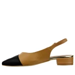 Baleriny damskie Exquisite 1576/2 czarne lico-5