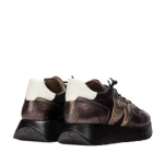 Sneakersy damskie Wonders A-2491 negro/oro-4
