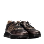 Sneakersy damskie Wonders A-2491 negro/oro-2