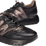Sneakersy damskie Wonders A-2491 negro/plomo-3