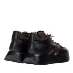 Sneakersy damskie Wonders A-2491 negro/plomo-4