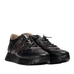 Sneakersy damskie Wonders A-2491 negro/plomo-2