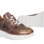 Sneakersy damskie Wonders A-2491 oro/plomo-3