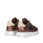 Sneakersy damskie Wonders A-2491 oro/plomo-4