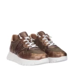 Sneakersy damskie Wonders A-2491 oro/plomo-2