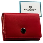 Portfel damski Peterson PU PTN PS445-HNL czerwony-5
