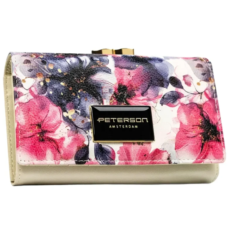 Portfel damski Peterson PU PTN PX23-PF1 rose-1
