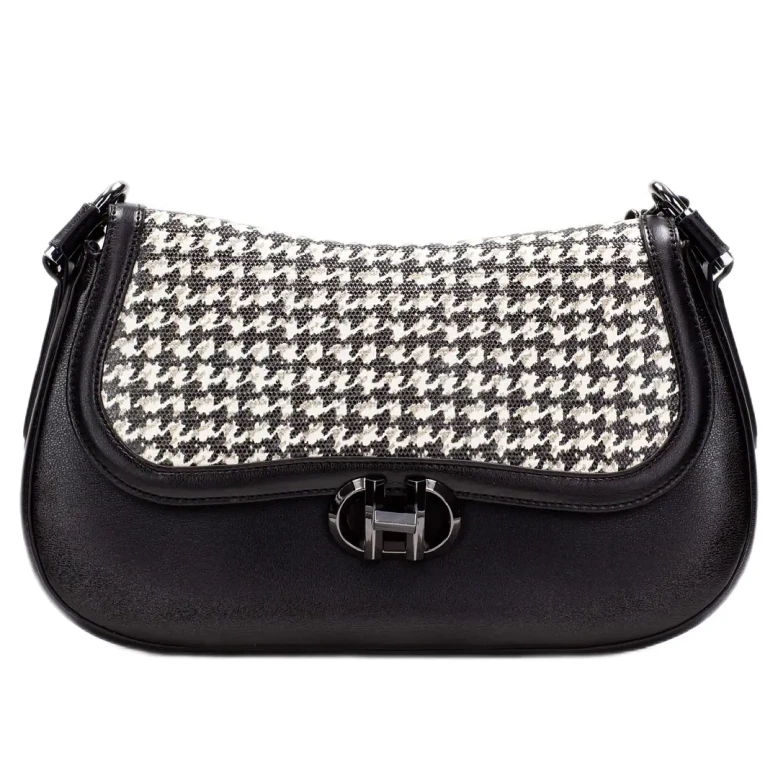 Torebka damska Hispanitas BI254150 black/white-1