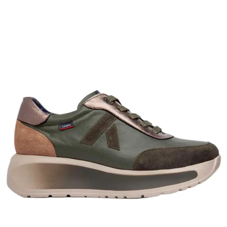 Sneakersy damskie CallagHan 61605 tuna forest/kaki grace-1