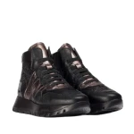 Sneakersy damskie Wonders A-2493 negro/plomo-2