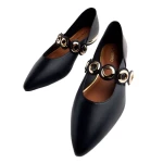 Baleriny damskie Gioseppo 76001-P black-5