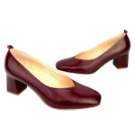 Czółenka damskie Sala 20758.2415 bordo-3