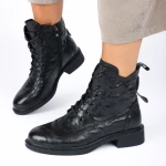 Botki damskie Artiker 57C1006 czarny-3