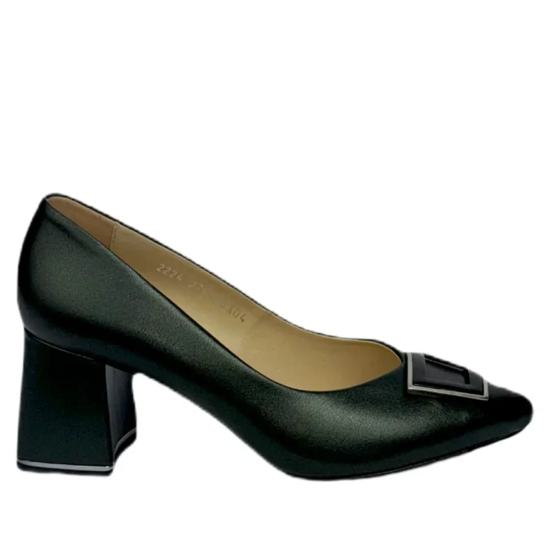 Półbuty damskie HIGO D 2709 ZIEL464-CZAR-1