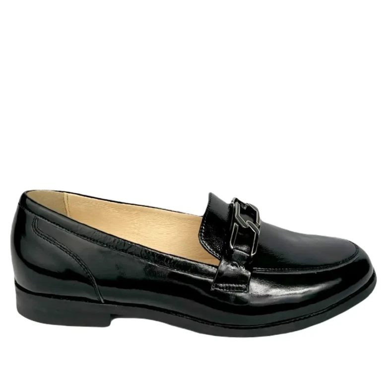 Mokasyny damskie Arka Bioeco 06671/1974 czarny-1