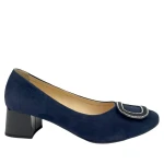 Czółenka damskie Arka Bioeco 6491/2375 granat-1