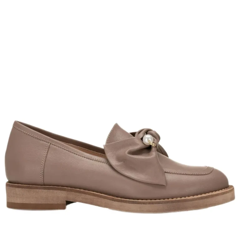 Mokasyny damskie HIGO 2561 cappucino-1