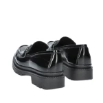 Mokasyny damskie Karino 4898/090 czarny lakier-3