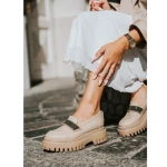 Mokasyny damskie Karino 4881/001-P beż-4