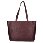 Torebka damska shopper Toscanio F220 D54 bordo-1