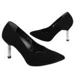 Czółenka damskie Higo 2985 CZAR364 czarny-3