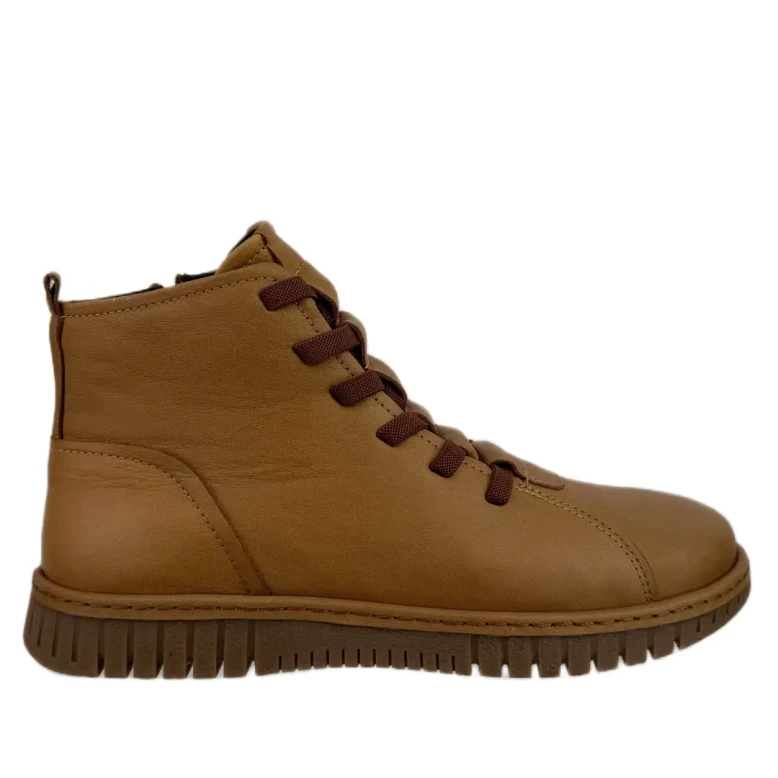 Botki damskie Boccato 068.23662S taba-1