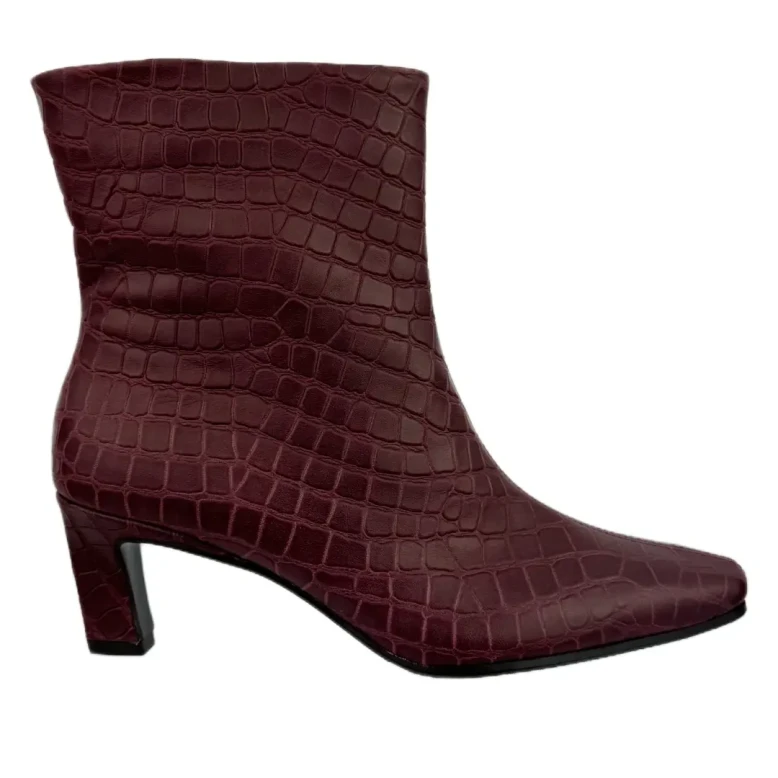 Botki damskie Boccato 8022 F73 bordo-1