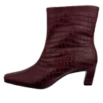 Botki damskie Boccato 8022 F73 bordo-4
