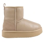 Śniegowce EMU Australia Stinger Mini Flatform Leather W13189 sand-1