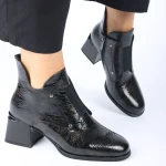 Botki damskie Artiker 57C0027 brązowe-1