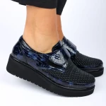Botki damskie Artiker 55C0751 granatowe-2