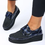 Botki damskie Artiker 55C0751 granatowe-3