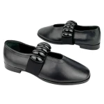 Baleriny damskie Boccato 728.826 SIYAH czarny-3