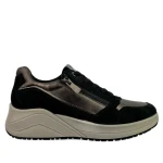 Sneakersy damskie Igi&Co 8654433 negro-1