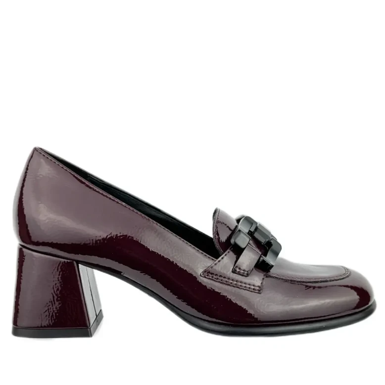 Mokasyny damskie Igi&Co 8696111 bordo-1