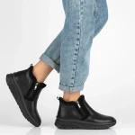 Botki damskie Filippo DBT7292/25 BK czarny-3