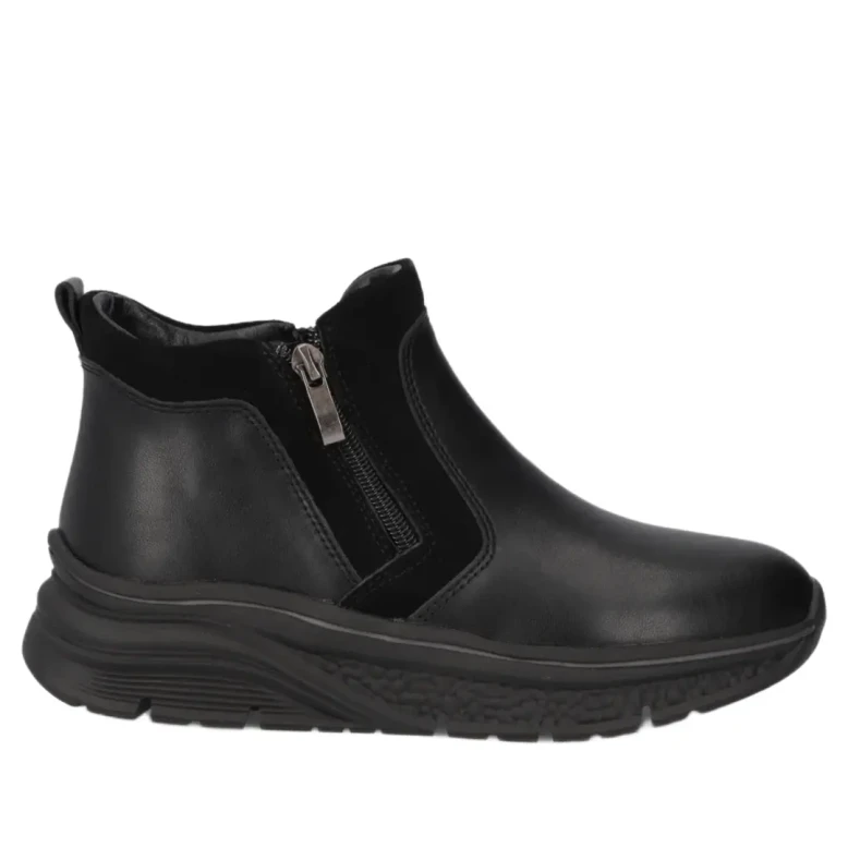 Botki damskie Filippo DBT7292/25 BK czarny-1