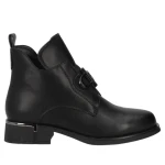 Botki damskie Filippo DBT7191/25 BK czarny-1