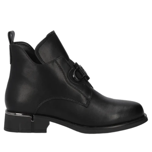Botki damskie Filippo DBT7191/25 BK czarny